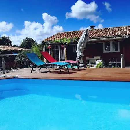 Maison & Piscine Prives,plages Ocean Et A 10 Kms *