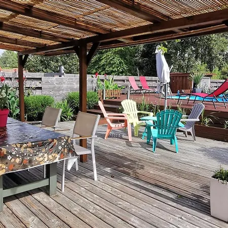 Maison & Piscine Prives,plages Ocean Et A 10 Kms Holiday home *