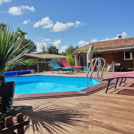 Maison & Piscine Prives,plages Ocean Et A 10 Kms Casa vacanze *