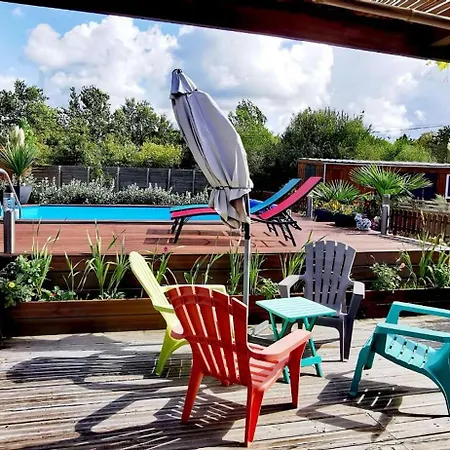 Maison & Piscine Prives,plages Ocean Et A 10 Kms *